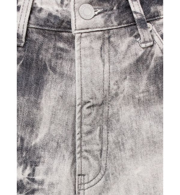 EVRIS「マーブルワイドデニムパンツ」|デニム|