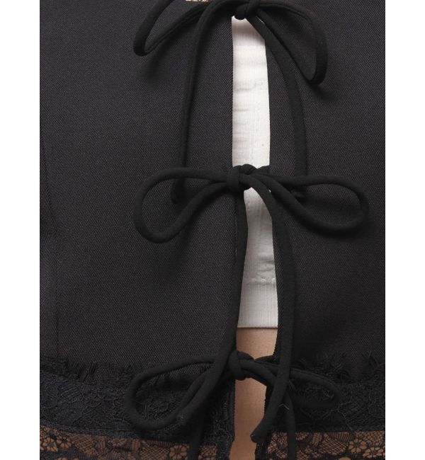 EVRIS「レースアップリボンビスチェ【セットアップ着用可能】」|タンクトップ|