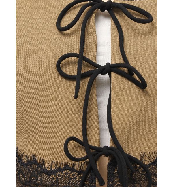 EVRIS「レースアップリボンビスチェ【セットアップ着用可能】」|タンクトップ|