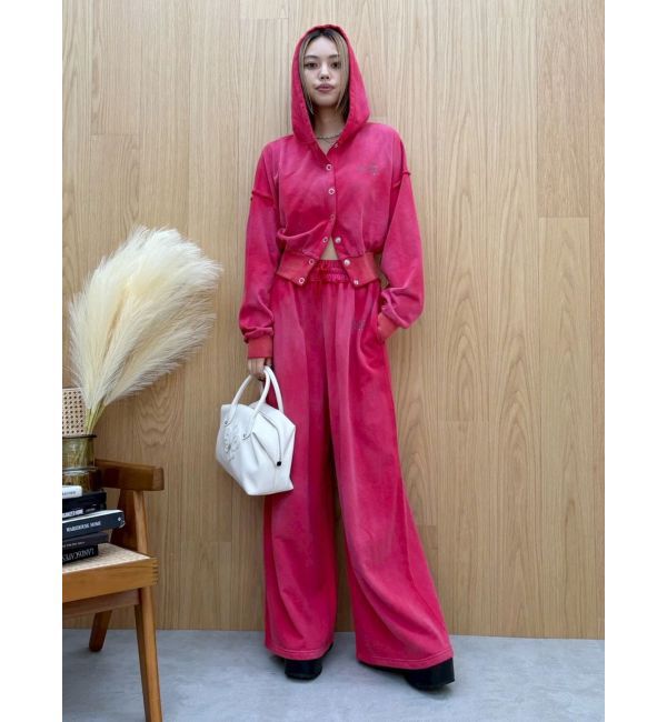 EVRIS「パウダースウェットワイドパンツ【セットアップ着用可能】」|その他|