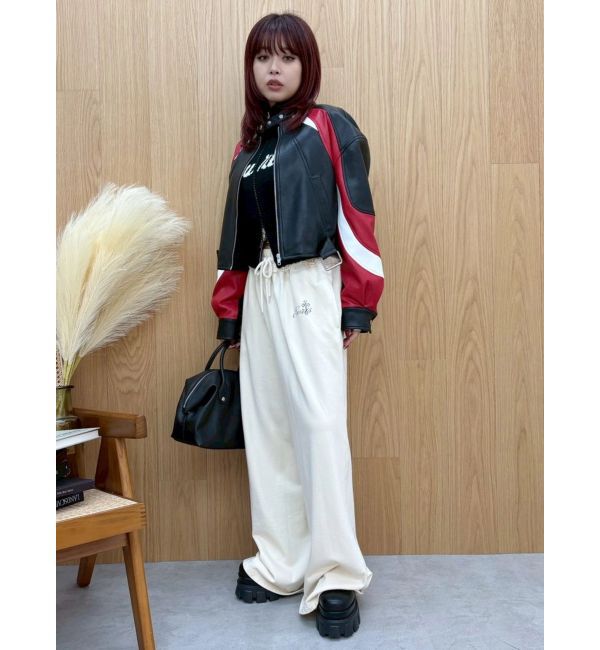 EVRIS「パウダースウェットワイドパンツ【セットアップ着用可能】」|その他|