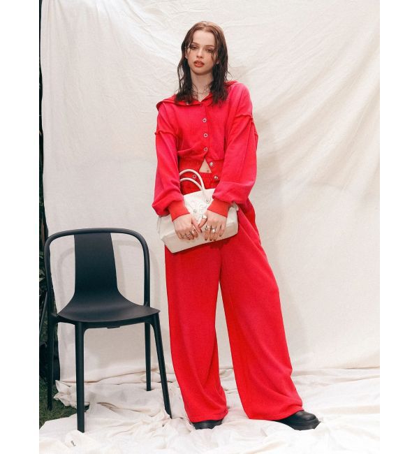 EVRIS「パウダースウェットワイドパンツ【セットアップ着用可能】」|その他|