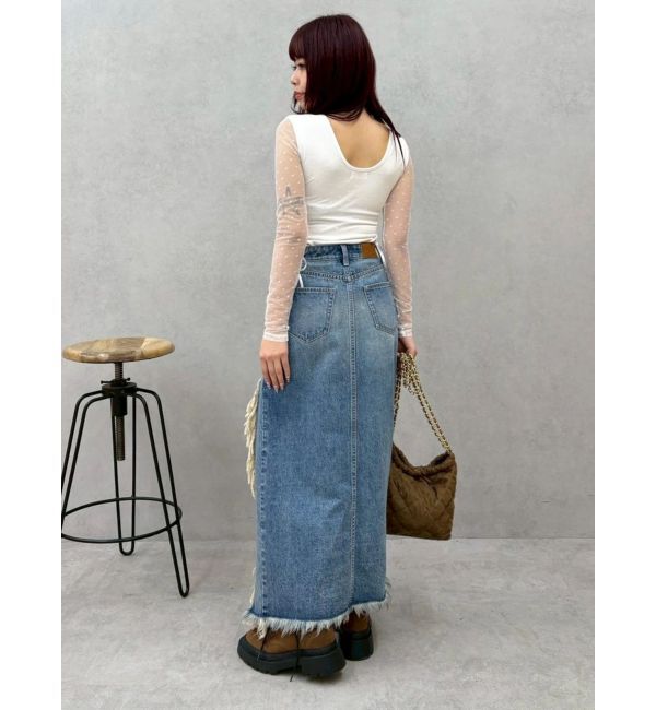 EVRIS「レースアップボディースーツ」|Tシャツ・カットソー|