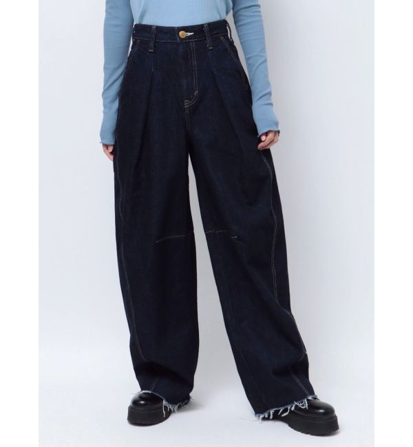 jouetie「【Something &times;PosTokyo】PANEL BALLON WIDE DENIM」|デニム|