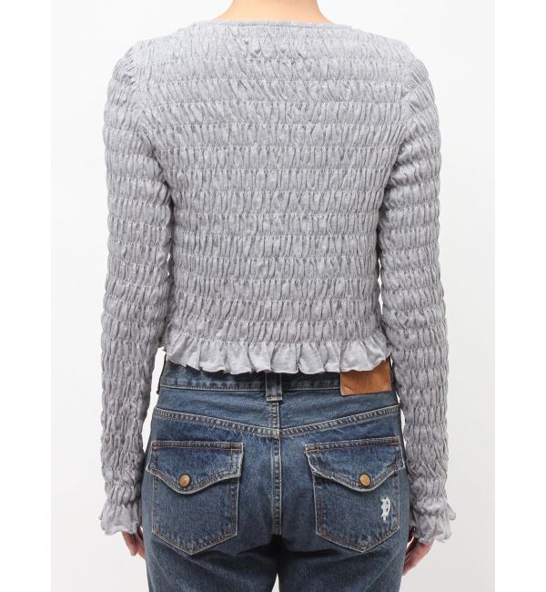 jouetie「カットアウトシャーリングトップス」|Tシャツ・カットソー|