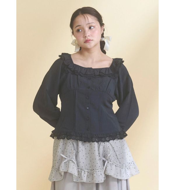 merry jenny「sugar square blouse」|シャツ・ブラウス|