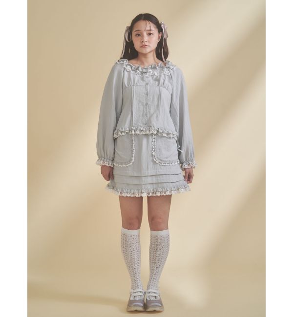 merry jenny「sugar square blouse」|シャツ・ブラウス|