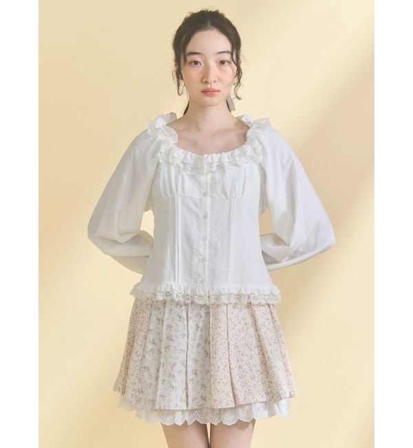 merry jenny「sugar square blouse」|シャツ・ブラウス|