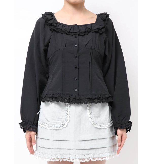 merry jenny「sugar square blouse」|シャツ・ブラウス|