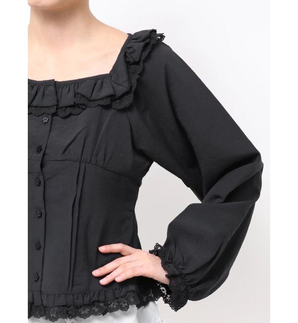 merry jenny「sugar square blouse」|シャツ・ブラウス|