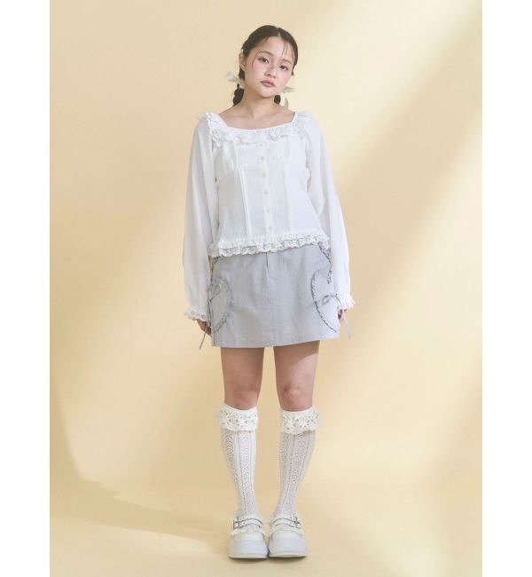 merry jenny「sugar square blouse」|シャツ・ブラウス|