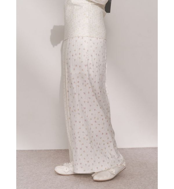 merry jenny「ミックスフラワーメロースカート」|スカート|