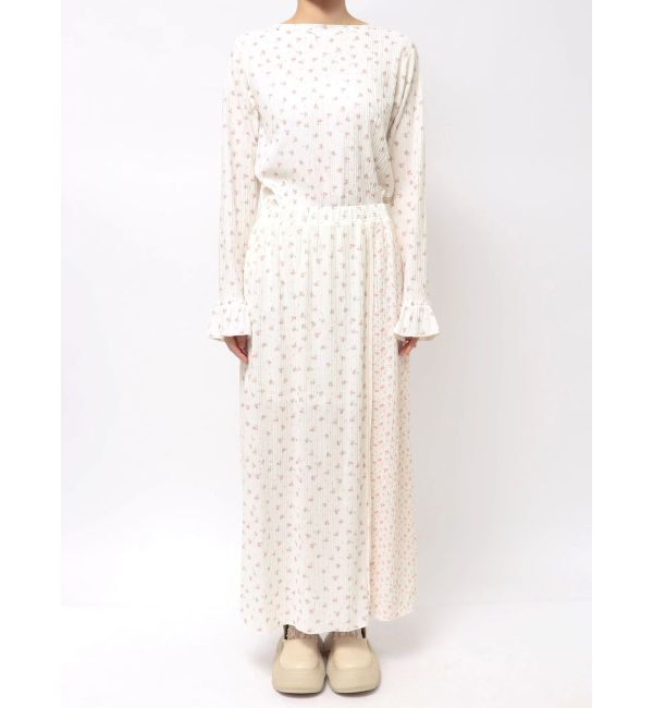 merry jenny「ミックスフラワーメロースカート」|スカート|