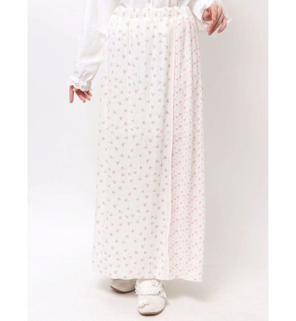 merry jenny「ミックスフラワーメロースカート」|スカート|