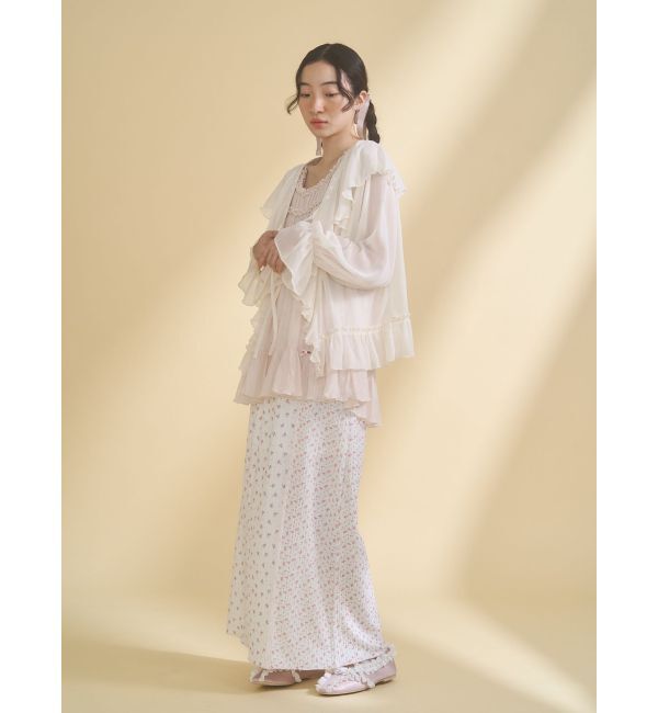 merry jenny「ミックスフラワーメロースカート」|スカート|