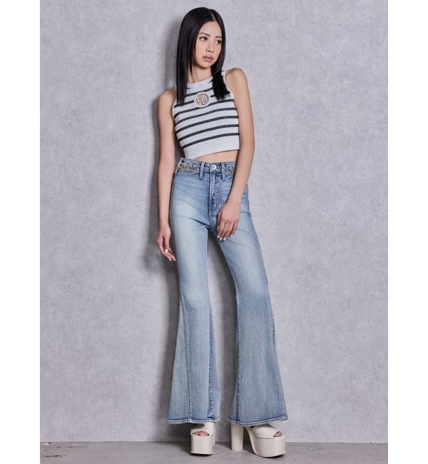 GYDA「GG bijou MOLDラメアメスリニットトップス」|ニット・セーター|