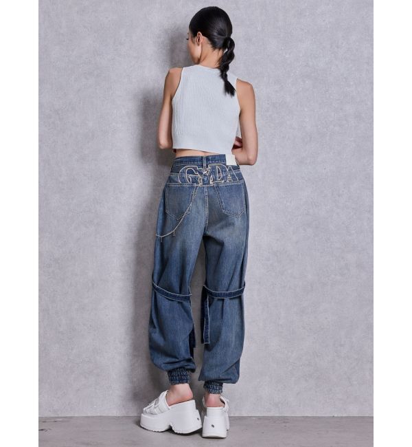 GYDA「GG bijou MOLDラメアメスリニットトップス」|ニット・セーター|