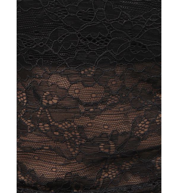 GYDA「サイドギャザーレースビスチェ」|キャミソール|