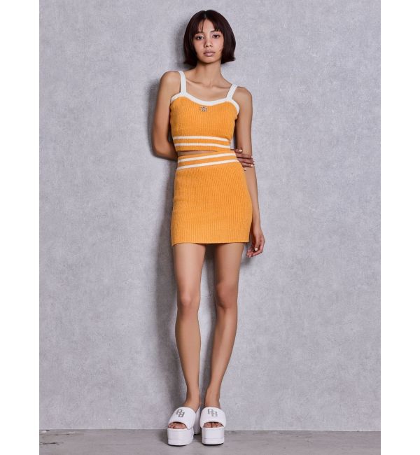 GYDA「Symmetry GYDAパイルニットビスチェ」|キャミソール|