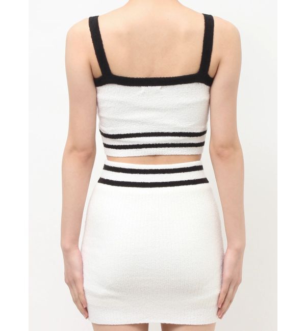 GYDA「Symmetry GYDAパイルニットビスチェ」|キャミソール|