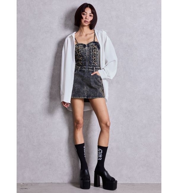 GYDA「Los Angeles Crinkleシャツ」|シャツ・ブラウス|