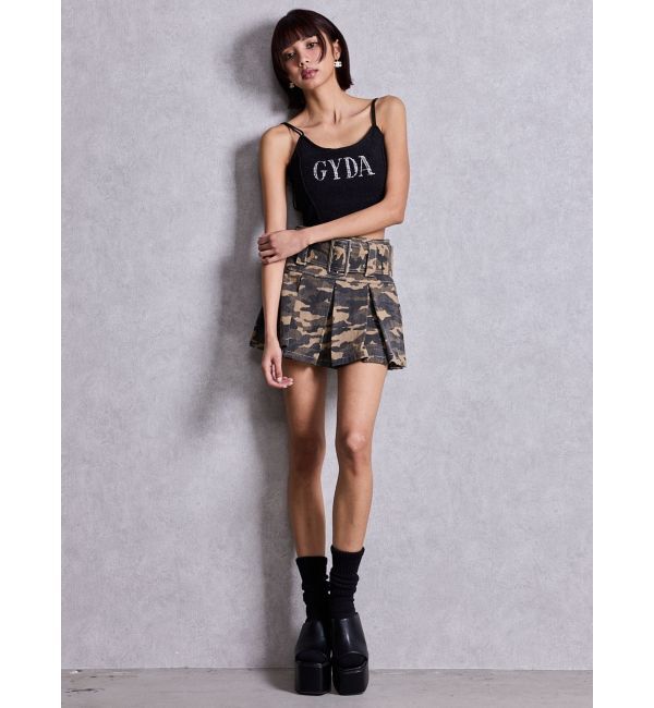 GYDA「GYDA bijouラメニットビスチェ」|キャミソール|