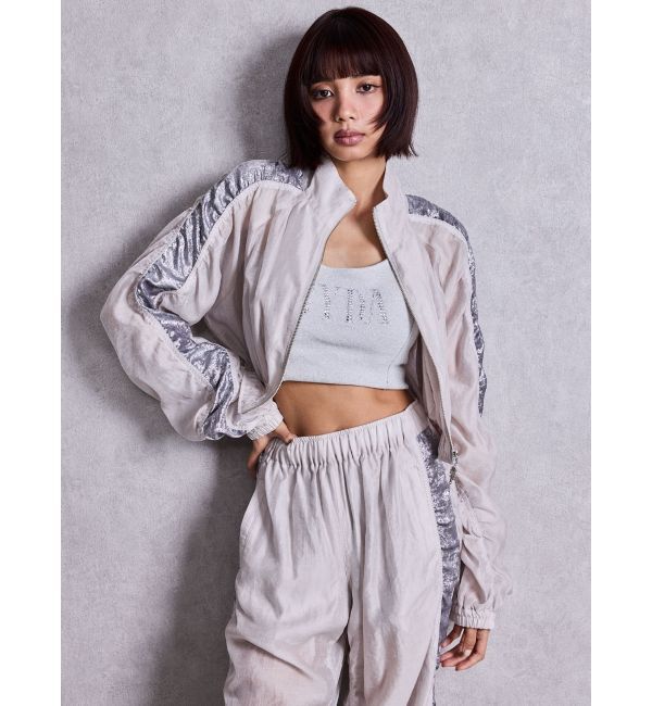 GYDA「GYDA bijouラメニットビスチェ」|キャミソール|