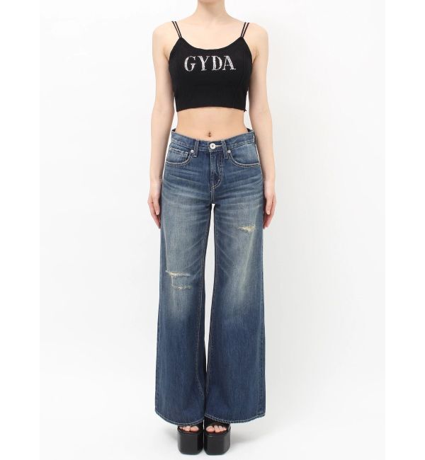 GYDA「GYDA bijouラメニットビスチェ」|キャミソール|