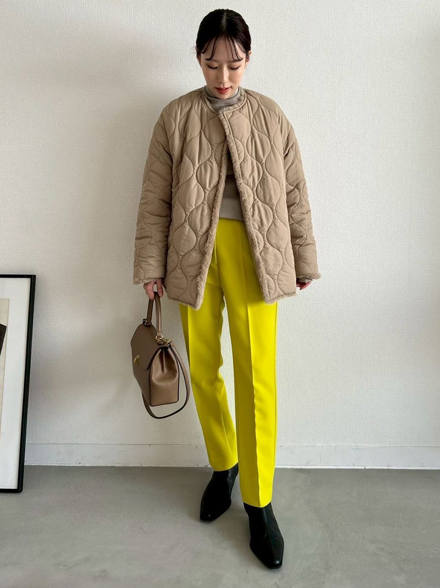 Mila Owen「後ろゴムテーパードパンツ」|チノ|