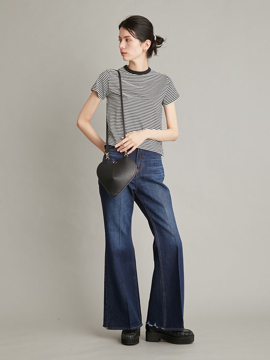 Mila Owen「ハートモチーフショルダーバッグ」|ショルダー・メッセンジャー|