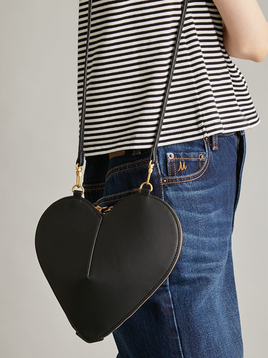 Mila Owen「ハートモチーフショルダーバッグ」|ショルダー・メッセンジャー|