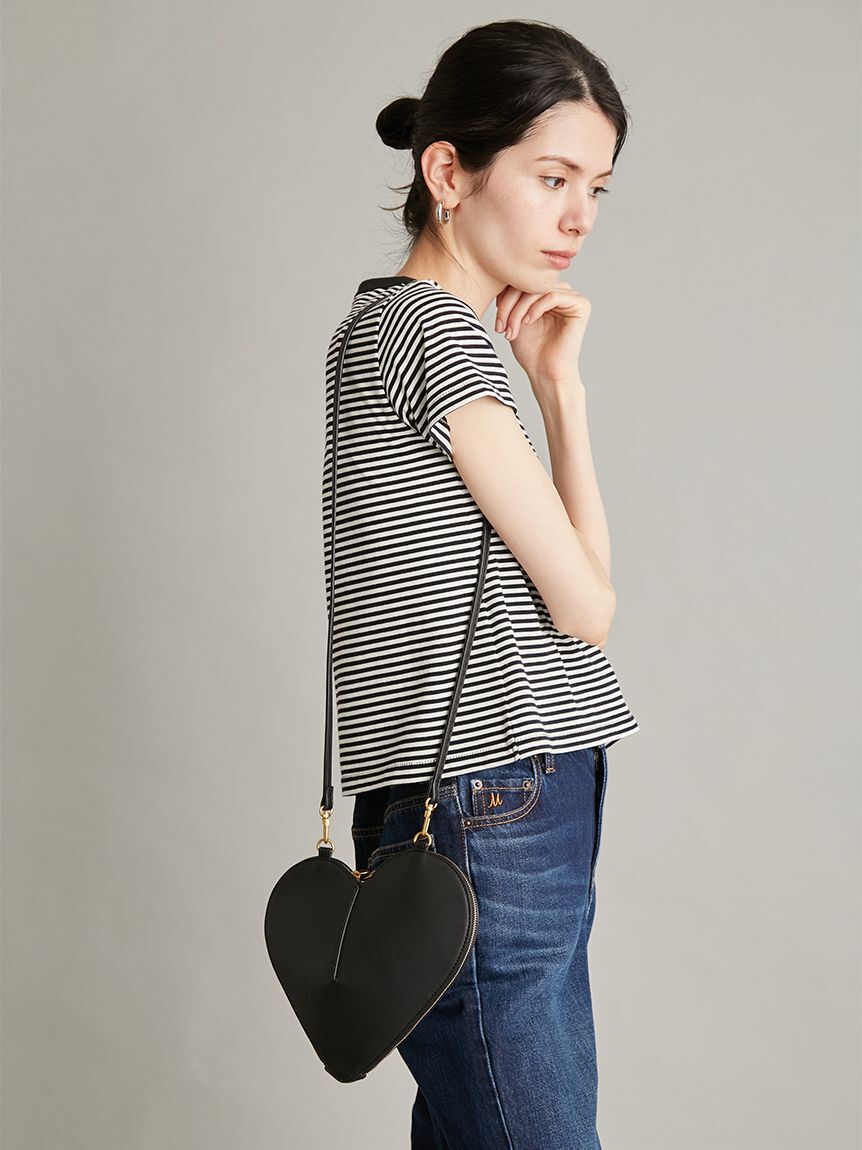 Mila Owen「ハートモチーフショルダーバッグ」|ショルダー・メッセンジャー|