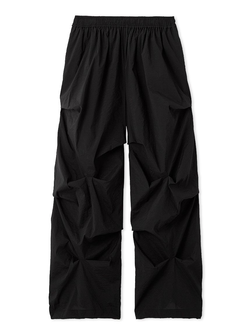 emmi atelier「ランダムタックナイロンワークパンツ」|チノ|