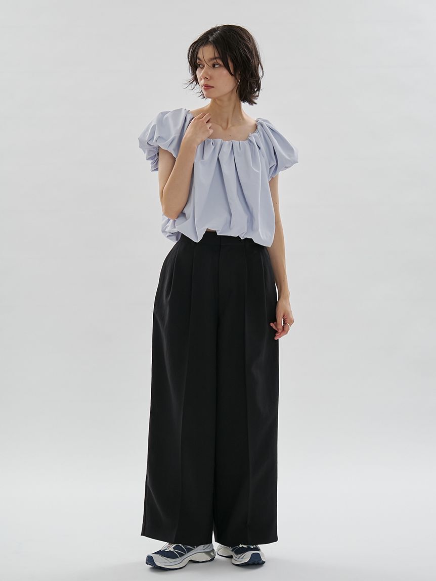 emmi atelier「3wayバルーンブラウス」|シャツ・ブラウス|