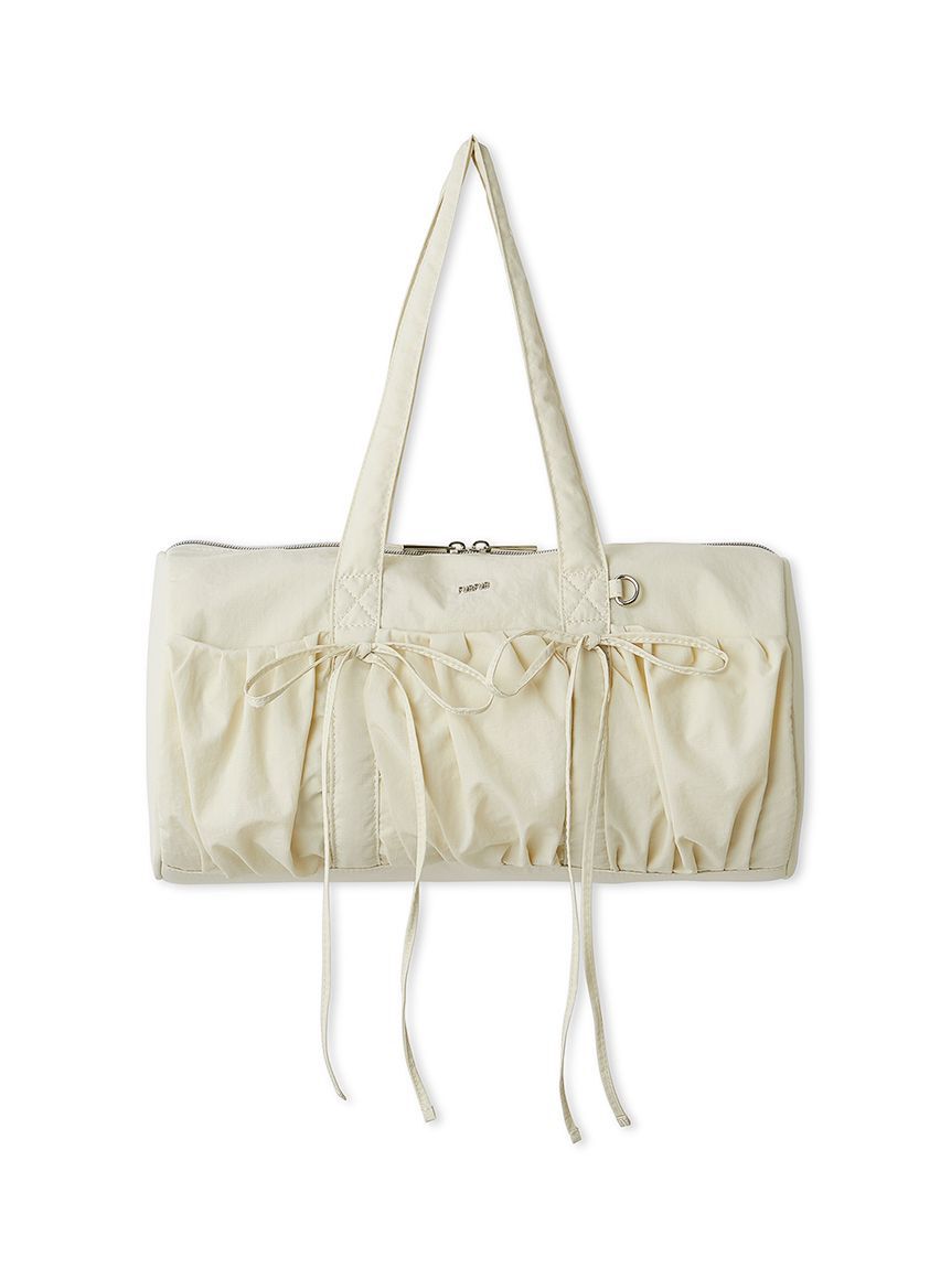 FURFUR「【WEB限定カラー】リボンドラムバッグ」|ショルダー・メッセンジャー|