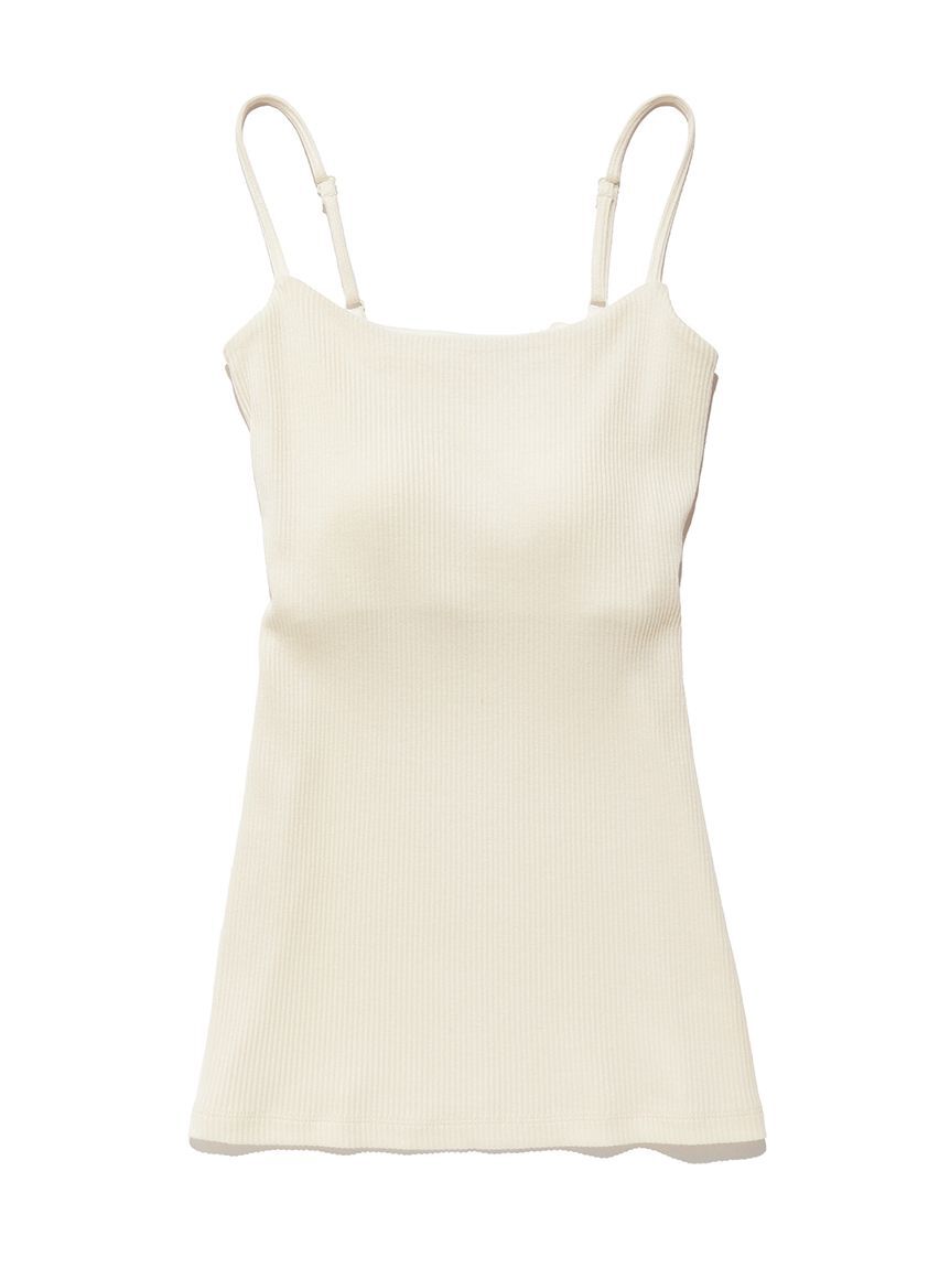 gelato pique「カップ付きリブキャミソール」|ルームウェア|