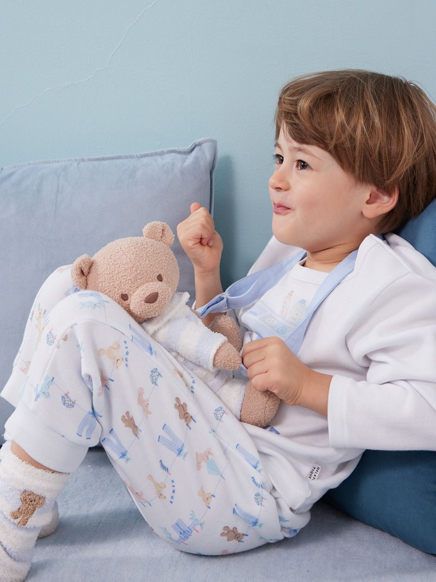 GELATO PIQUE KIDS & BABY「【KIDS】ウォッシングアニマル柄ロングパンツ」|ルームウェア|