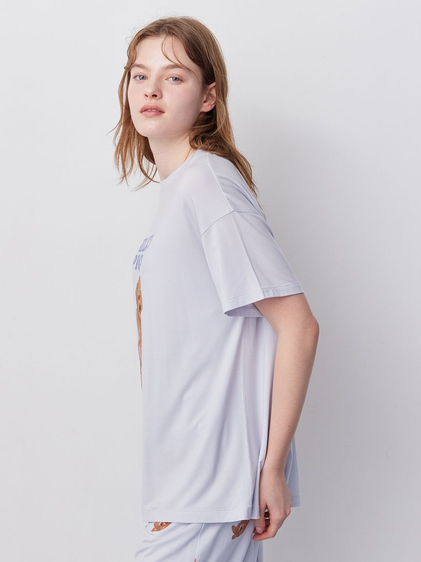 gelato pique「ドッグワンポイントTシャツ」|ルームウェア|