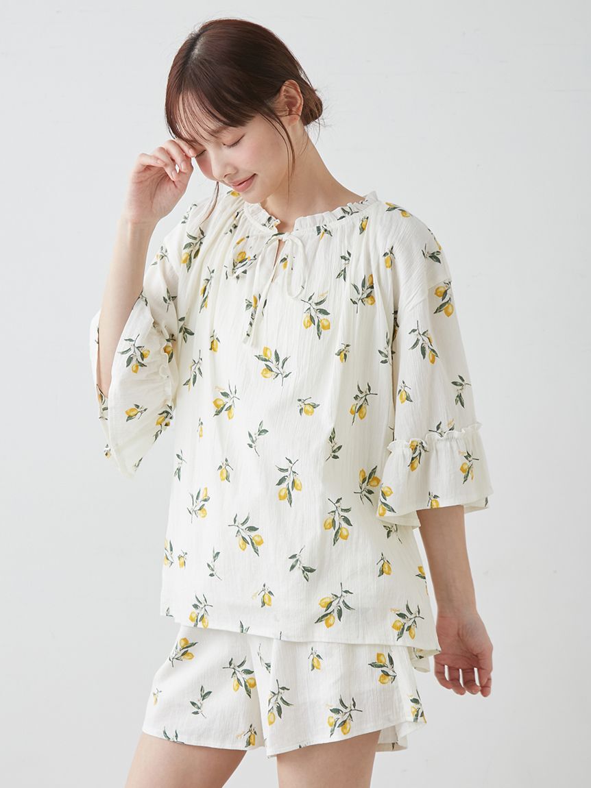 gelato pique「フルーツ小花柄ショートパンツ」|ルームウェア|