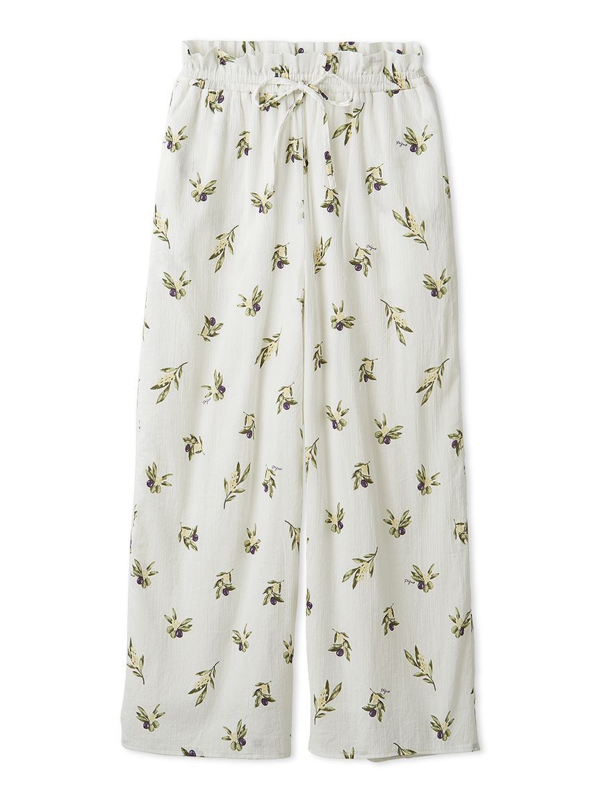 gelato pique「フルーツ小花柄ロングパンツ」|ルームウェア|OWHT