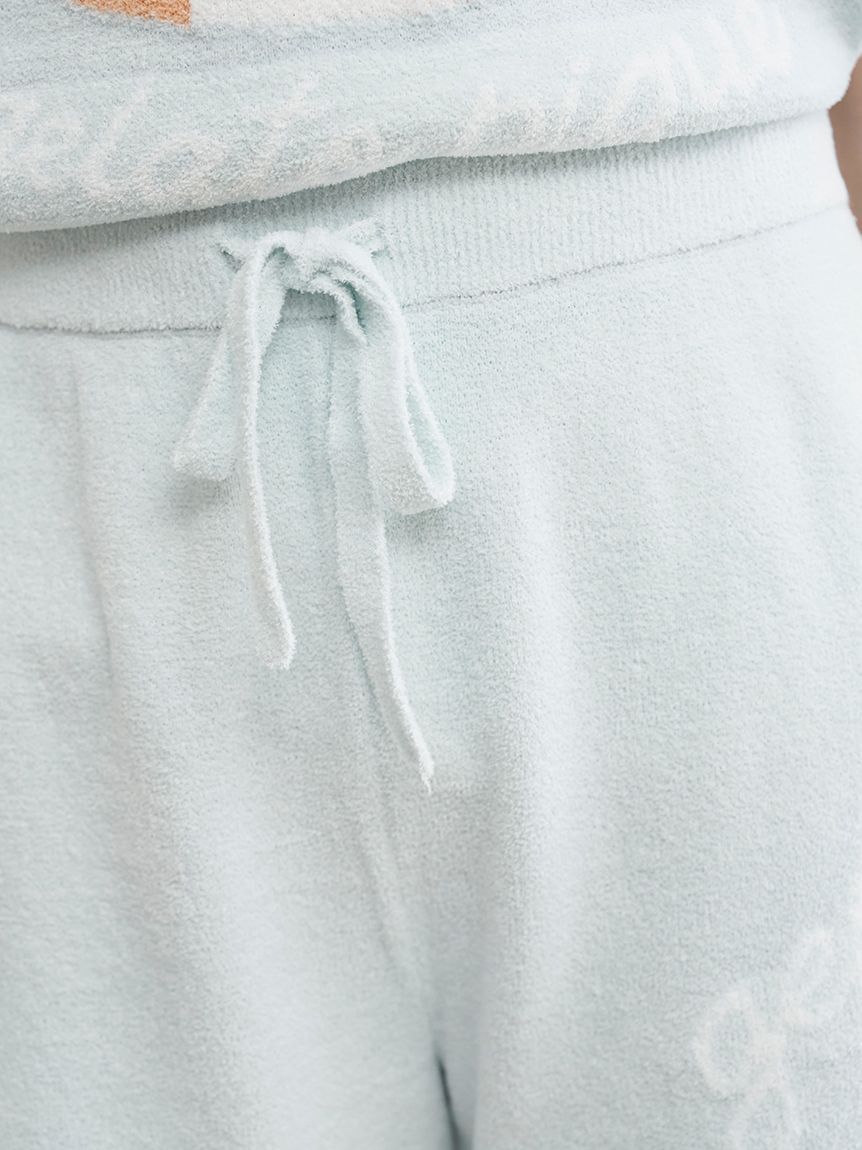 gelato pique「【ONLINE限定】サマーベアジャガードプルオーバー&ロゴジャガードショートパンツセット」|ルームウェア|