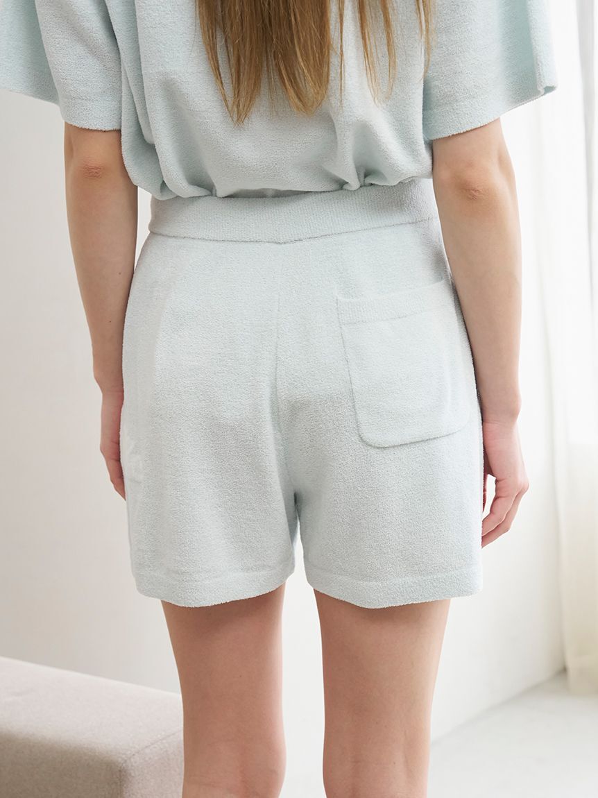 gelato pique「【ONLINE限定】サマーベアジャガードプルオーバー&ロゴジャガードショートパンツセット」|ルームウェア|