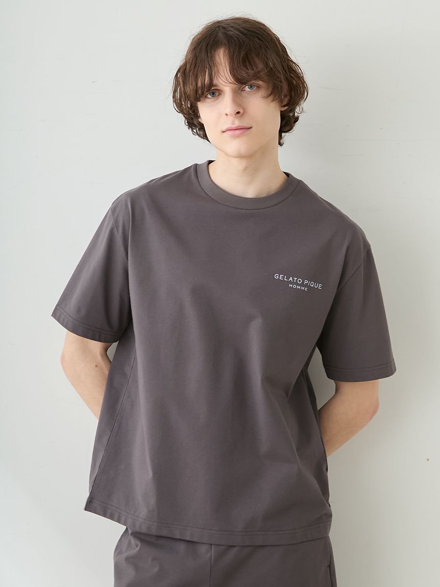 GELATO PIQUE HOMME「【HOMME】【接触冷感】GIZAコットンジャージーセットアップ」|ルームウェア|