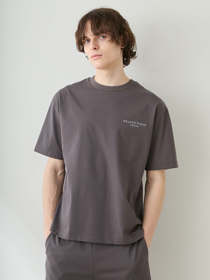 GELATO PIQUE HOMME「【HOMME】【接触冷感】GIZAコットンジャージーセットアップ」|ルームウェア|