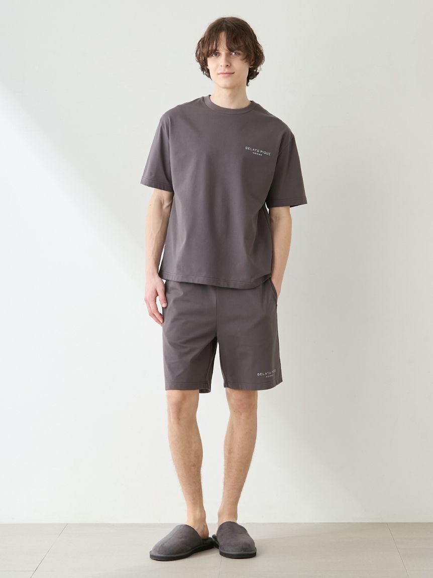 GELATO PIQUE HOMME「【HOMME】【接触冷感】GIZAコットンジャージーセットアップ」|ルームウェア|