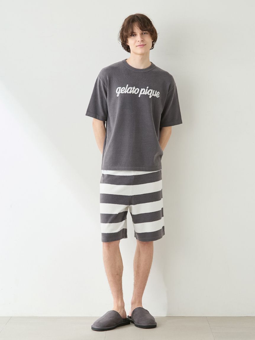 GELATO PIQUE HOMME「【ONLINE限定カラーあり】【HOMME】スムーズィーliteセットアップ」|ルームウェア|