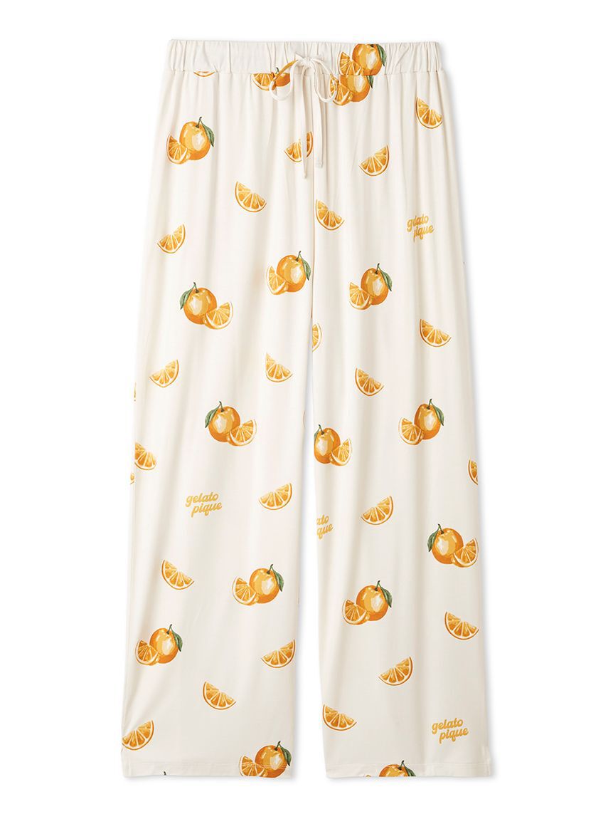 gelato pique「【接触冷感】フルーツ3柄ロングパンツ」|ルームウェア|ORG