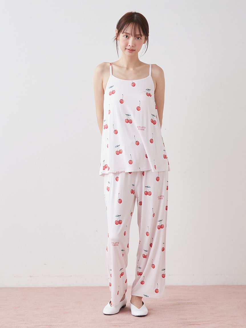 gelato pique「【接触冷感】フルーツ3柄ロングパンツ」|ルームウェア|PNK