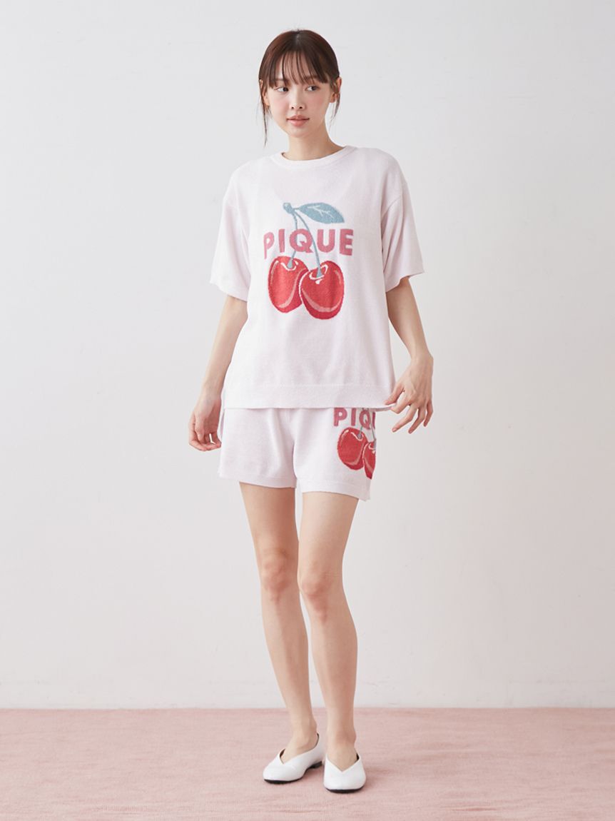 gelato pique「スムーズィーフルーツジャガードショートパンツ」|ルームウェア|