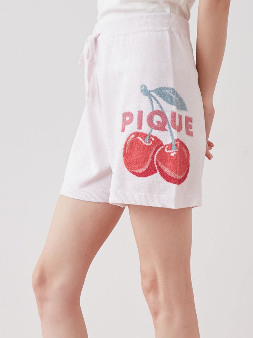 gelato pique「スムーズィーフルーツジャガードショートパンツ」|ルームウェア|